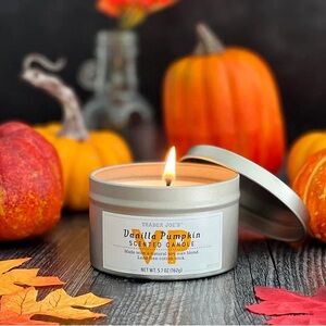 Trader Joe’s Vanilla Pumpkin Scented Candle